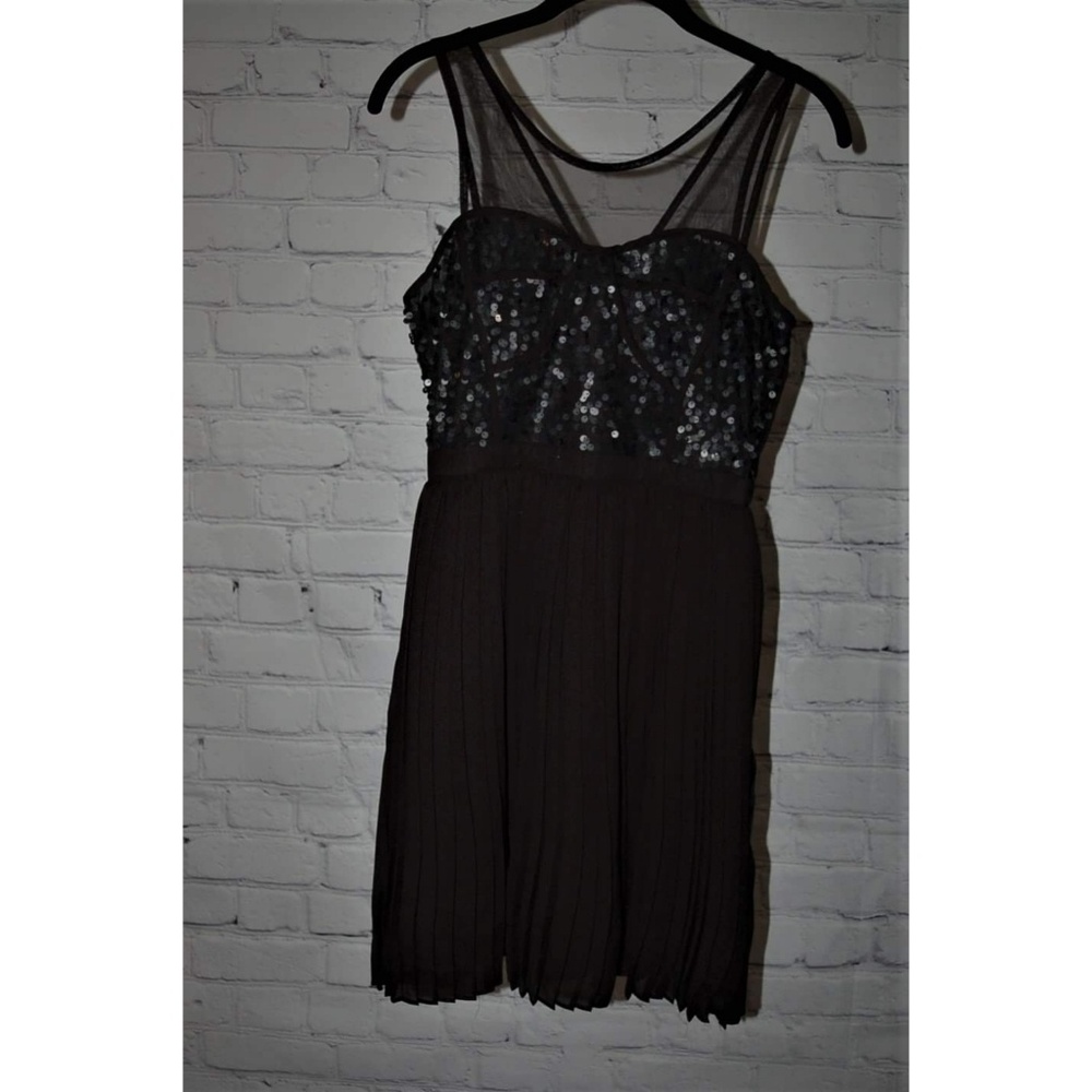 Black Sequin Dress
